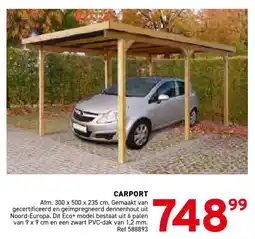 Trafic Carport aanbieding
