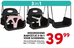 Trafic Meegroeiend babyzitje 3-in-1 voor schommel aanbieding