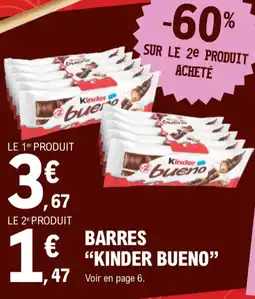 E.Leclerc Barres kinder bueno aanbieding