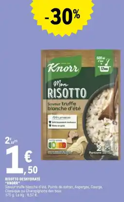 E.Leclerc Risotto deshydraté Knorr aanbieding