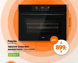 Expert Inbouw oven met magnetron OM540MAT aanbieding