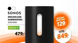 Expert Sonos draadloze subwoofer sub mini aanbieding