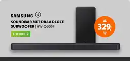 Expert Samsung soundbar met draadloze subwoofer HW-Q600F aanbieding