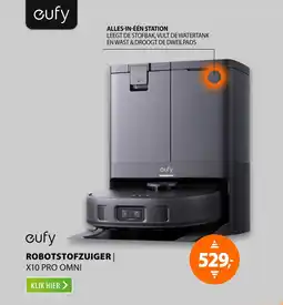 Expert Robotstofzuiger X10 pro omni aanbieding