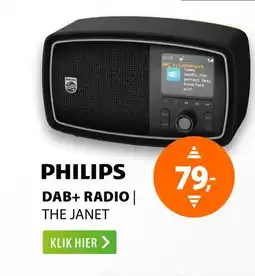 Expert Philips dab+ radio the janet aanbieding