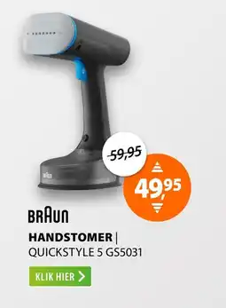 Expert Braun handstomer quickstyle 5 GS5031 aanbieding
