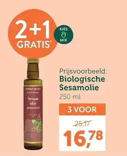 Holland & Barrett Biologische sesamolie aanbieding
