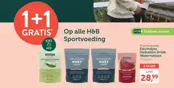 Holland & Barrett Op alle H&B Sportvoeding aanbieding