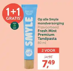 Holland & Barrett Op alle smyle mondverzorging aanbieding