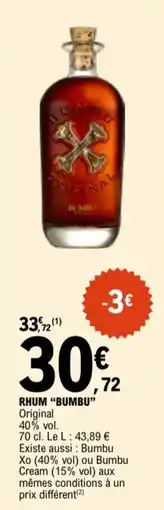 E.Leclerc Rhum bumbu aanbieding