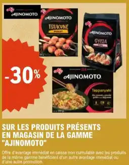 E.Leclerc Sur les produits présents en magasin de la gamme ajinomoto aanbieding
