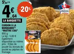 E.Leclerc Cordon à la normande maître coq aanbieding