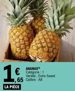 E.Leclerc Ananas aanbieding