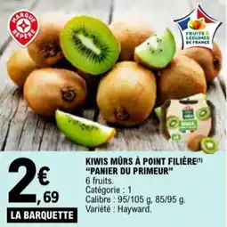 E.Leclerc Kiwis mûrs à point filière panier du primeur aanbieding