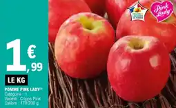 E.Leclerc Pomme pink lady aanbieding