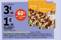 E.Leclerc Nut's berries seeberger aanbieding