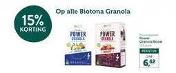 Holland & Barrett Op alle biotona granola aanbieding