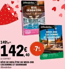 E.Leclerc Rêve de bien-être ou week-end cocooning et gourmand aanbieding
