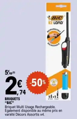 E.Leclerc Briquets bic aanbieding