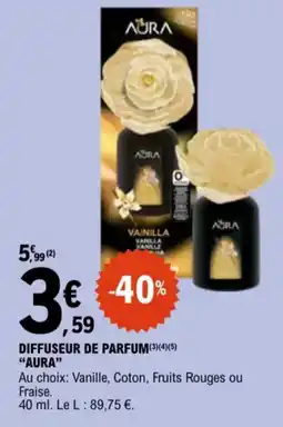 E.Leclerc Diffuseur de parfum aura aanbieding