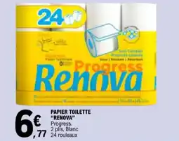 E.Leclerc Papier toilette renova aanbieding