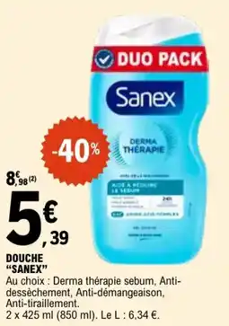 E.Leclerc Douche sanex aanbieding