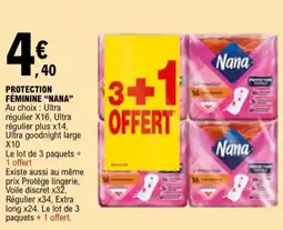 E.Leclerc Protection féminine nana aanbieding