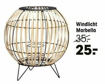 Kwantum Windlicht marbella aanbieding