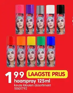 Yess haarspray 125ml aanbieding