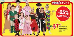 Yess kinderkostuum jongen/meisje aanbieding