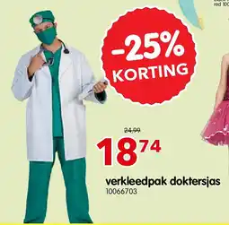 Yess verkleedpak doktersjas aanbieding