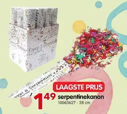 Yess serpentinekanon aanbieding