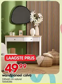 Yess wandpaneel colva 240x60 cm naturel aanbieding