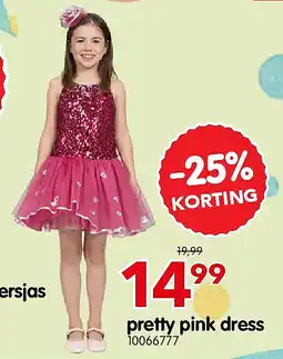 Yess pretty pink dress aanbieding