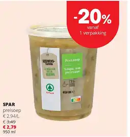 Spar SPAR preisoep aanbieding