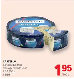 Spar CASTELLO danablu Deense blauwgeaderde kaas aanbieding