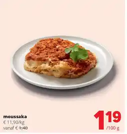 Spar moussaka aanbieding