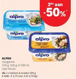 Spar ALPRO bakken & braden 500 g aanbieding
