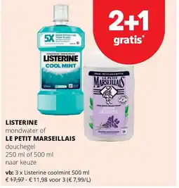 Spar Listerine coolmint 500 ml aanbieding