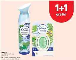 Spar FEBREZE spray ochtenddauw 185 ml aanbieding
