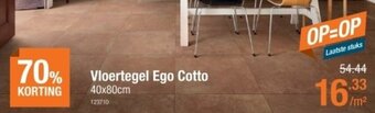 Cevo Vloertegel Ego Cotto aanbieding