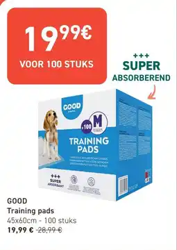 Tom&Co Good Training Pads aanbieding