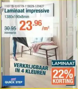 Cevo Laminaat Impressive aanbieding