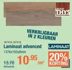 Cevo Laminaat Advanced aanbieding