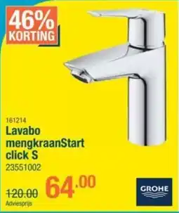 Cevo Grohe Lavabo MengkraanStart Click S aanbieding
