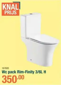 Cevo Wc pack Rim-Finity 3/6L H aanbieding