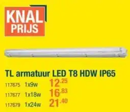 Cevo TL armatuur LED T8 HDW IP65 aanbieding