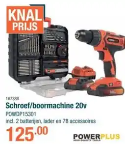 Cevo PowerPlus Schroef / Boormachine aanbieding
