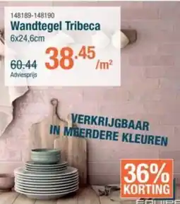 Cevo Wandtegel Tribeca aanbieding