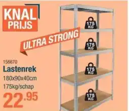 Cevo Lastenrek aanbieding